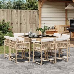 You’ll Love This 9 Piece Garden Dining Set