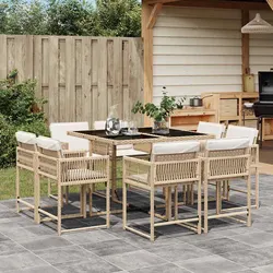 You’ll Love This 9 Piece Garden Dining Set