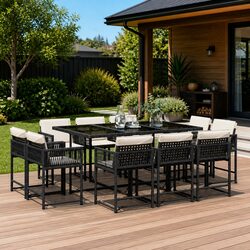 Your 11 Piece Garden Dining Set: Comfort Meets Style
