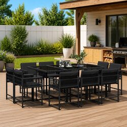 Your Perfect 11 Piece Outdoor Dining Set Awaits
