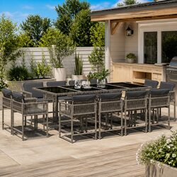Your New Favorite 13 Piece Garden Dining Set Awaits