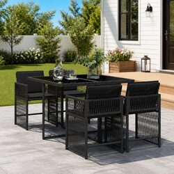 Join Friends and Family with this 5 Piece Garden Dining Set