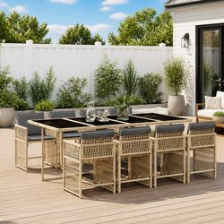 Your 9 Piece Outdoor Dining Set Awaits – Ideal for You