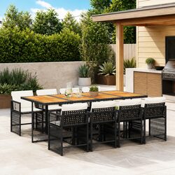 Your New 9 Piece Outdoor Dining Set Awaits