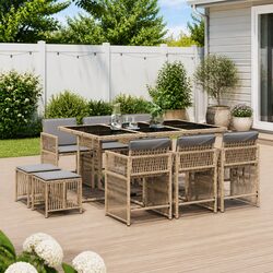 Invite Friends Over with Our 11 Piece Outdoor Dining Set