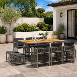 Friendly 11-Piece Garden Dining Set for Your Space