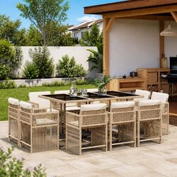 Friendly 11-Piece Garden Dining Set for Your Home