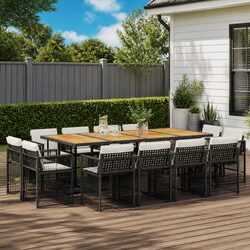 Your 13-Piece Outdoor Dining Set for Relaxed Gatherings