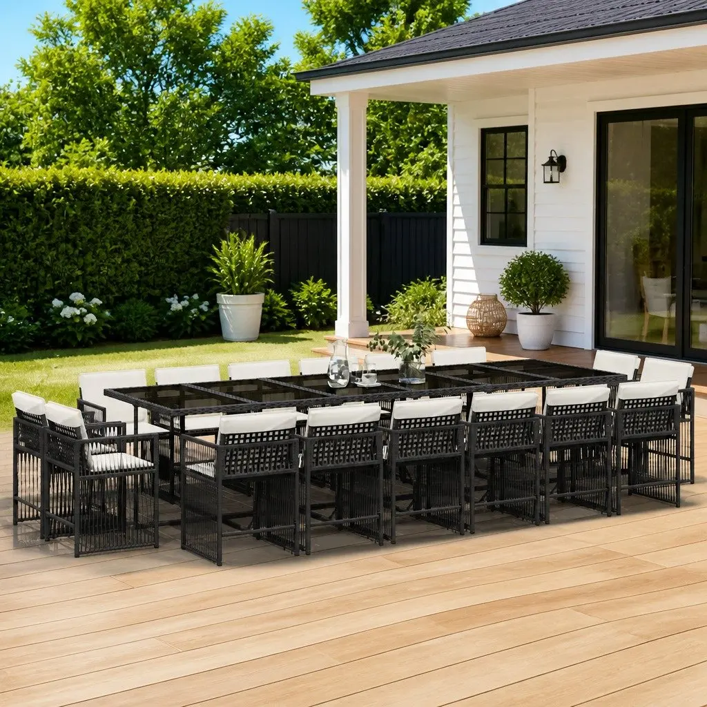 17 Piece Garden Dining Set