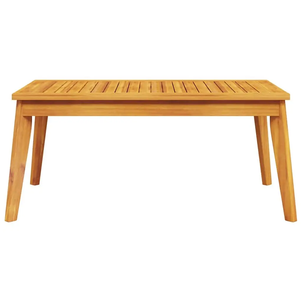 Garden Lounge Set Solid Acacia Wood with Cushions 5 Piece