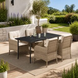 Friendly 5 Piece Outdoor Dining Set Just for You