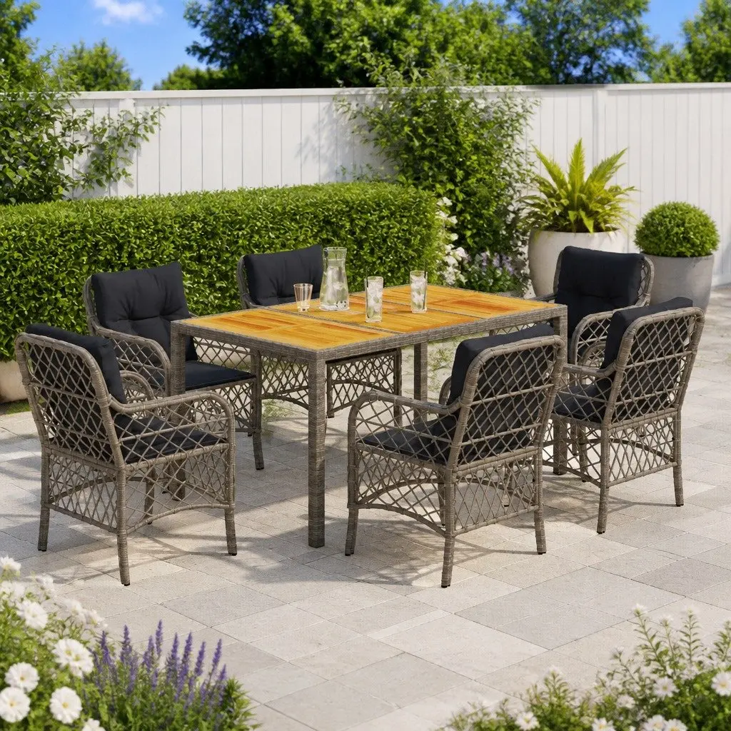 7 Piece Garden Dining Set