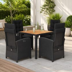 Your Friendly 5-Piece Garden Dining Set for Outdoor Fun