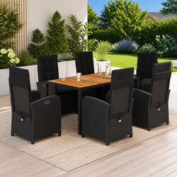 Create Memories with Our 7 Piece Outdoor Dining Set