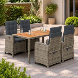 Friendly 5 Piece Dining Set for Your Garden
