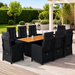 Your 9-Piece Outdoor Dining Solution with Cushions