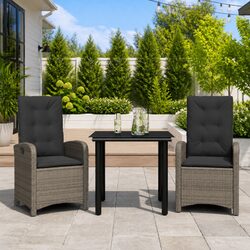 Friendly Garden Dining Set with Cushioned Seats