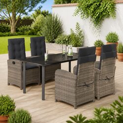 Create a Cozy Outdoor Dining Area with This 5-Piece Set