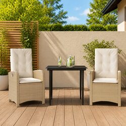 Comfortable 3 Piece Dining Set for Your Outdoor Space