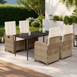 Join Friends Outdoors with Our 5 Piece Garden Dining Set