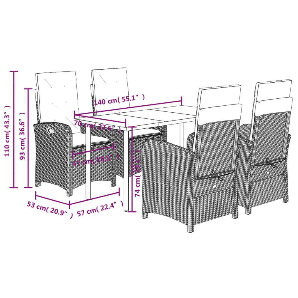 Outdoor Dining Set for Relaxation