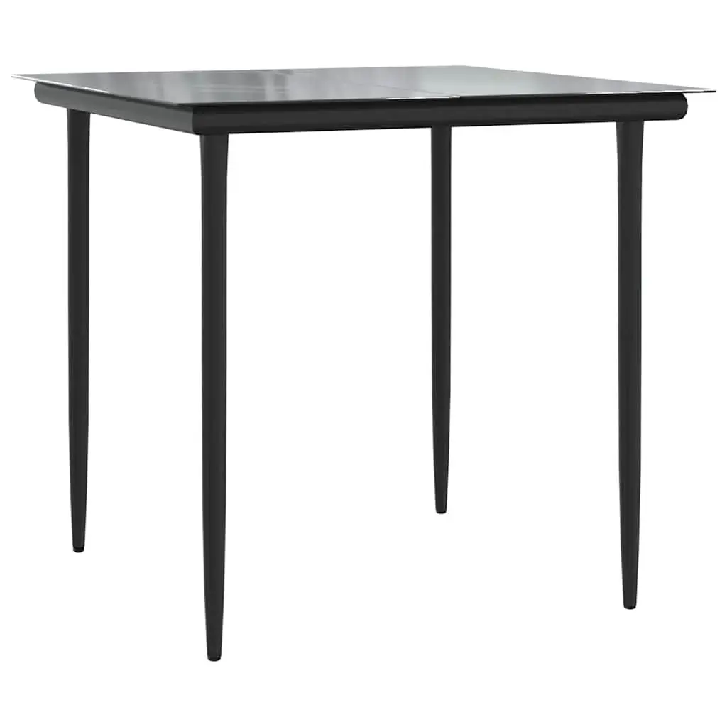 Outdoor Bistro Set Grey Poly Rattan 3 Piece with Cushions