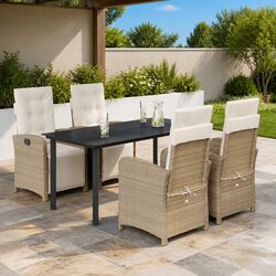 Your Ideal 5 Piece Garden Dining Set Awaits