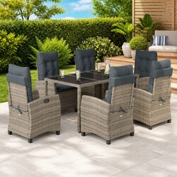 Friendly 7 Piece Outdoor Dining Set for Your Garden