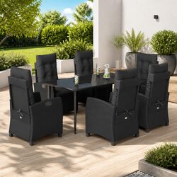 Your Outdoor Dining Set - 7 Pieces of Comfort and Style
