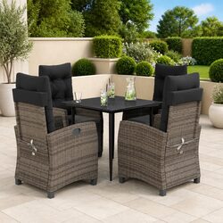 Friendly 5 Piece Garden Dining Set - Outdoor Comfort