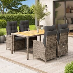 Your Perfect 5 Piece Outdoor Dining Set with Cushions