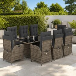 Create Outdoor Memories with Our 9-Piece Dining Set
