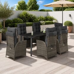 Friendly 7 Piece Garden Dining Set for Outdoor Gatherings