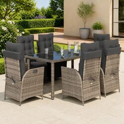 Friendly 7 Piece Garden Dining Set for You