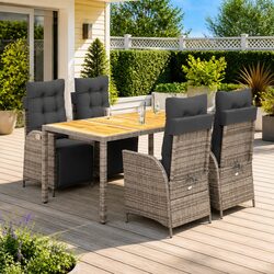 Create Your Ideal Patio with a 5 Piece Dining Set