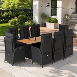 Your Perfect 9-Piece Dining Set for Outdoor Enjoyment