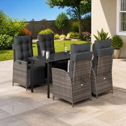 Your Go-To 5-Piece Outdoor Dining Set for Relaxation