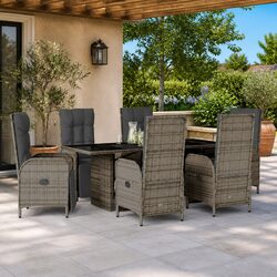 Friendly 7 Piece Garden Dining Set – Perfect for Relaxing