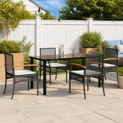 Your Friendly 5 Piece Garden Dining Set Awaits