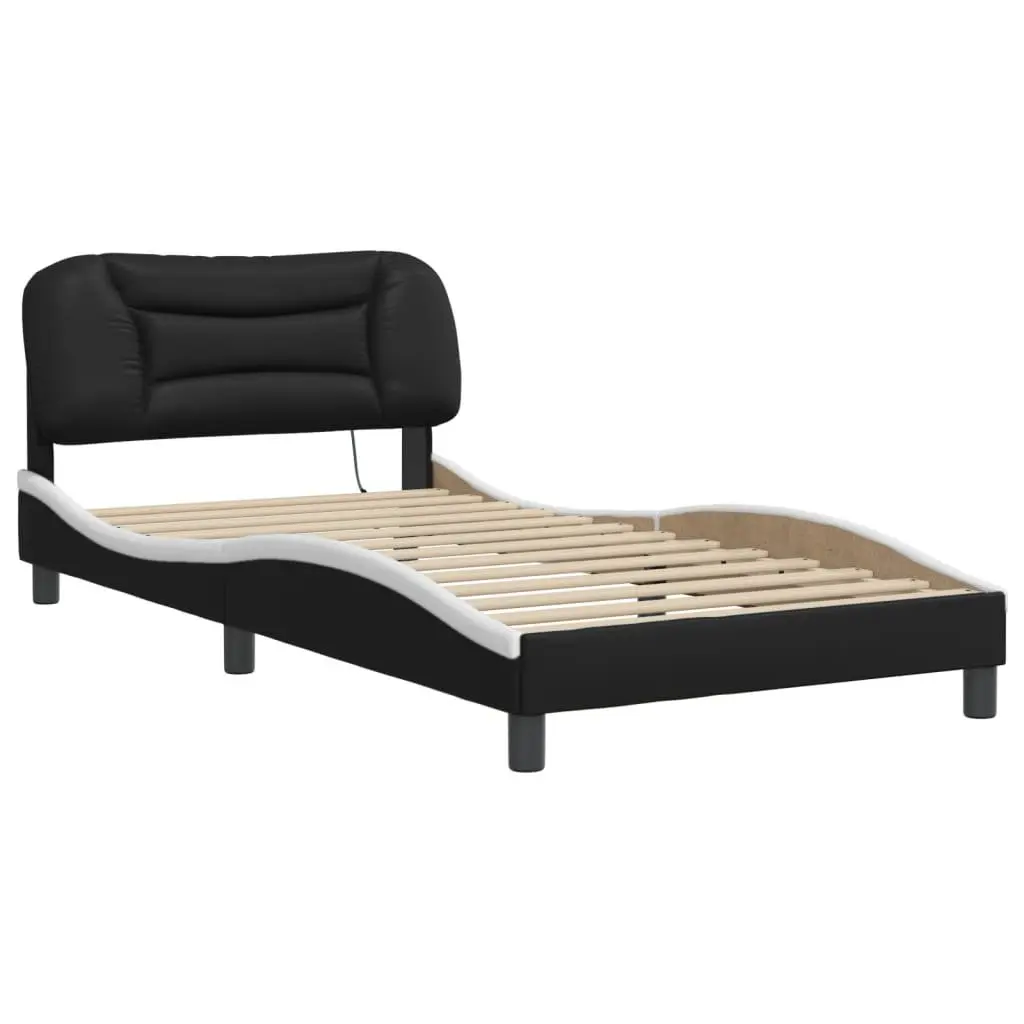Bed Frame with LED Lights