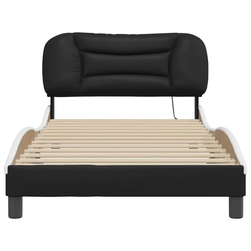 Bed Frame with LED Lights
