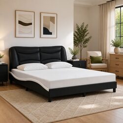 Add a Touch of Style with This LED Bed Frame