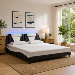 Your Ideal Queen Bed Frame with LED Lighting
