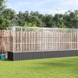 Large Bird Aviary with Extension for Outdoor Enjoyment