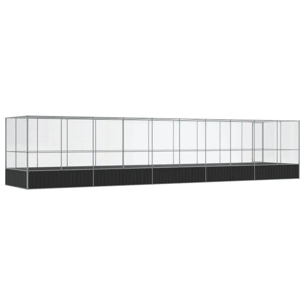 Bird Aviary Large Steel Mesh Cage with Extension Outdoor Flight Run