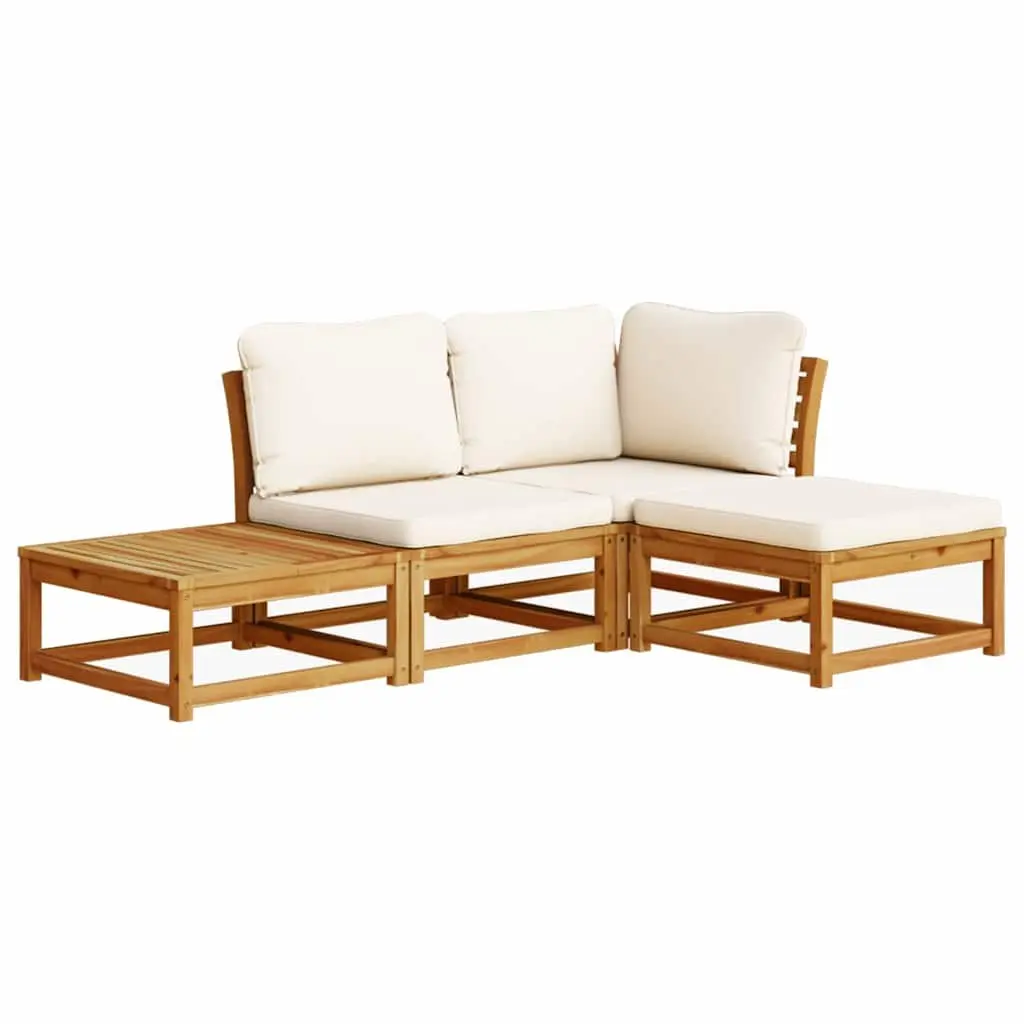 4 Piece Garden Lounge Set