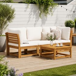 Your Ideal 3 Piece Garden Lounge Set with Cushions