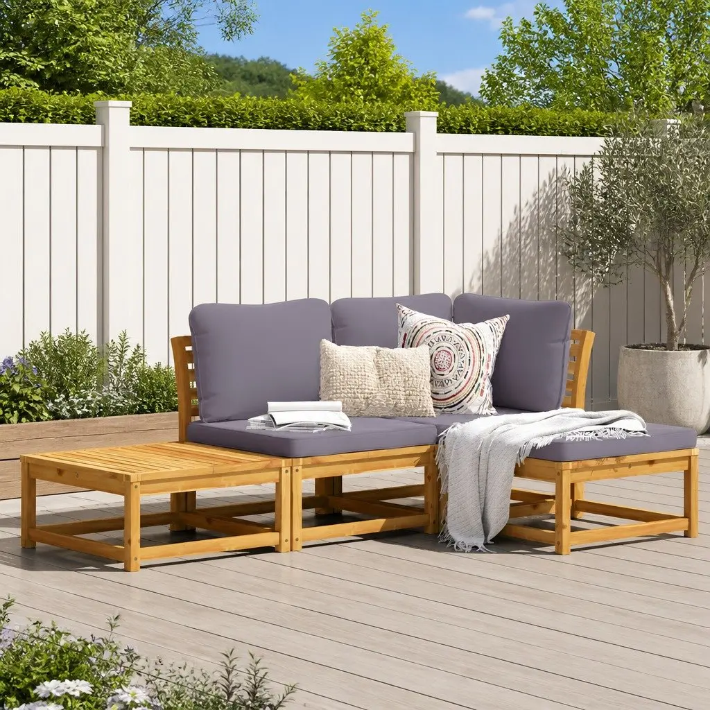 4-Piece Garden Lounge Set