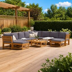 Your Perfect 11 Piece Outdoor Sectional Sofa Set