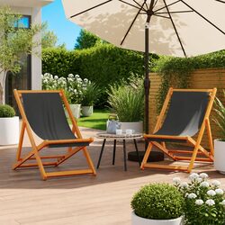 Friendly Grey Folding Beach Chairs for Your Next Outing